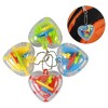 ibasenice 8 Pièces Boule De Labyrinthe Enfants Jouets Test De Cadeau danniversaire Enfants Balle Difficile Labyrinthe Boule 