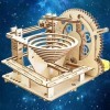 LIETEX Puzzles en Bois 3D pour - Jeu Balle Piste mécanique pour Adultes Adolescents - Puzzle Jouets assemblés pour Adultes Ad