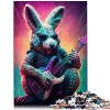 Puzzles esthétiques psychodéliques pour Adultes Cadeaux Puzzle en Bois Cadeaux pour Adultes 38x52 cm Puzzles pour Adultes