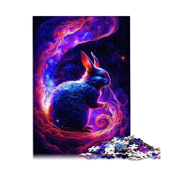 Puzzles esthétiques psychodéliques pour Adultes Cadeaux Puzzle en Bois Cadeaux pour Adultes 38x52 cm Puzzles pour Adultes