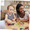 ibasenice 6 Ensembles Modèle Puzzle pour Enfants Casse-tête Jeux De Puzzle à Empiler Jouet De Tri De Puzzle Jouet Éducatif Pr