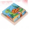 Toyvian 1 Jeu Puzzles pour Enfants Scie Sauteuse Énigmes Casse-tête De Dessin Animé Casse-tête pour Enfants Casse-tête Éducat