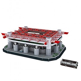 D DOLITY 3D Puzzle Football Stade Jouet dAssemblage pour Collection Ornement Maison - san siro
