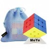 Gobus MoYu WEILONG WR M 3 x 3 2021 Weilong WRM Cube magique lisse puzzle 3D avec un sac cube et un support de cube sans auto