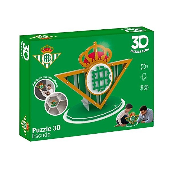 Eleven Force-EF-15235 Puzzle Blason 3D, 15235, Vert