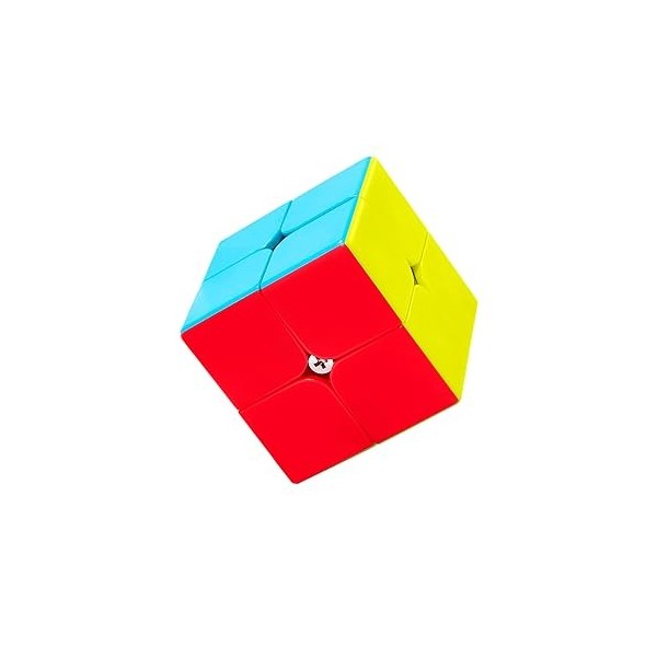 Cube magique 2x2 Speed Cube, Cube de Vitesse 2x2x2 - Puzzle 3D ou Puzzle pour Enfants [Rotation facile et douce] - Défiez vot