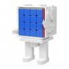 FunnyGoo MoYu Cube Robot MF8967 Cubing Classroom MFJS Meilong 4M 4x4 Cube Magique Robot Puzzle Magique Cube Magique sans Auto