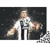 Puzzle Adulte 500 Pièces Cristiano Ronaldo Football FIFA Puzzle Classique Kit Bricolage Jouet en Bois Cadeau Unique Décor À L