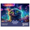 Puzzle 500 pièces Cerf Loge pour Adultes et Enfants Puzzles en Bois Jouets éducatifs 500 pièces 52 x 38 cm 