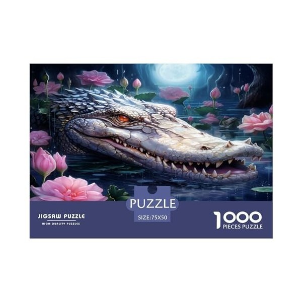 Puzzle 500 pièces Cerf Loge pour Adultes et Enfants Puzzles en Bois Jouets éducatifs 500 pièces 52 x 38 cm 