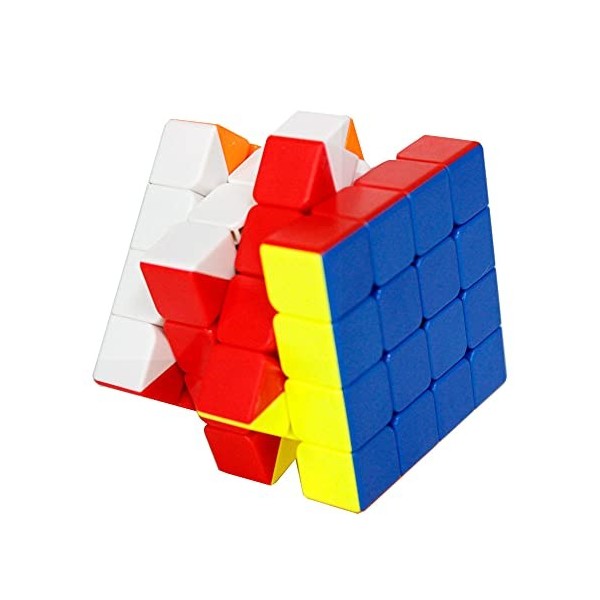 Oostifun MoYu MoFang JiaoShi Meilong M Cube 4x4 Cube Multi Color Cubing Classroom Meilong 4M 4x4x4 Smooth Puzzle with One Cub