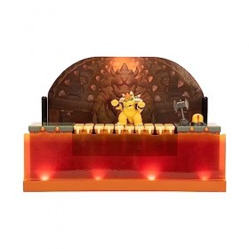 SUPER MARIO Plasyet Bataille avec Bowser avec Figurine 6cm