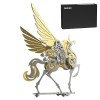 GOUX Puzzle 3D - Puzzle 3D - Licorne - Puzzle 3D en métal - Pour adultes - Modèle 3D - Décoration DIY - Avec 23 pièces - Pour