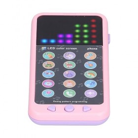 Kesasohe Telephone Portable pour Enfants avec SOS et Appareil Photo -  Cadeau Filles de 3 à 12 Ans Support de Téléphone Enfant