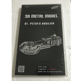 Moutu /Nanyuan B32202 Puzzle 3D en métal avec découpe laser