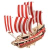 Totority 1 Jeu Puzzle 3D Voile Puzzle Casse-tête Voilier Décor De Bateau Pirate Puzzle Figurine Voilier Modèle De Bateau Dépo