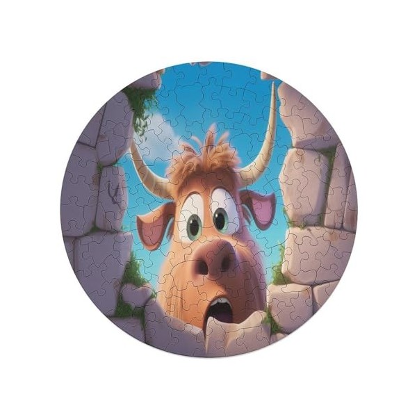 Cute Dinosaure Puzzles Adulte 120 Pieces Cadeau Famille Puzzle Classique 3D Puzzle EnfantsJouet en Bois Cadeau Unique Décorat