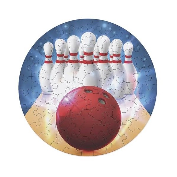 Base-Ball Puzzles Adulte 120 Pieces Cadeau Famille Puzzle Classique 3D Puzzle EnfantsJouet en Bois Cadeau Unique Décoration I