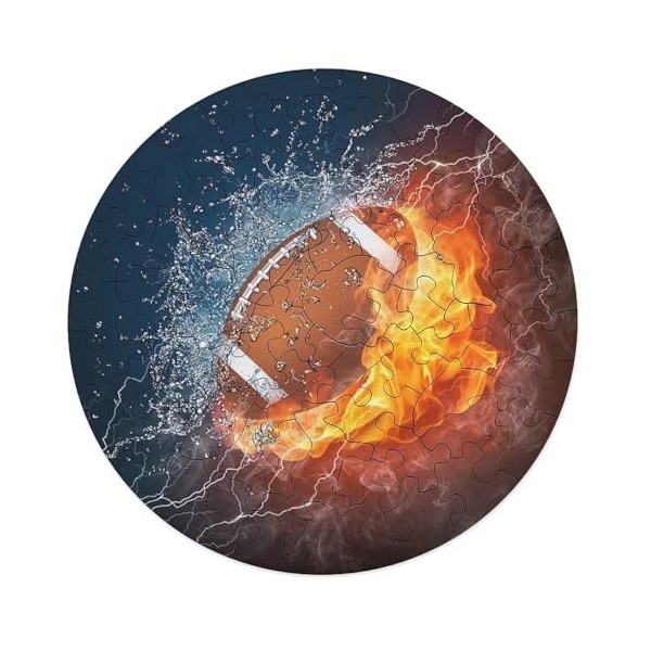 Base-Ball Puzzles Adulte 120 Pieces Cadeau Famille Puzzle Classique 3D Puzzle EnfantsJouet en Bois Cadeau Unique Décoration I