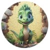 Cute Dinosaure Puzzles Adulte 120 Pieces Cadeau Famille Puzzle Classique 3D Puzzle EnfantsJouet en Bois Cadeau Unique Décorat