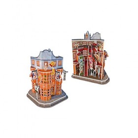 Harry Potter 7585 Diagon Alley 4 in 1 3D Puzzle Set