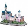 CubicFun 3D Puzzle Château de Neuschwanstein LED Neuschwanstein Castle LED Cubic Fun