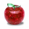 Puzzle 3D effet crystal en forme de pomme rouge