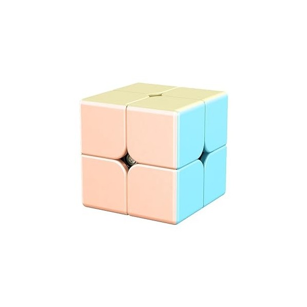 Cube magique 2x2 Speed Cube, Cube de Vitesse 2x2x2 - Puzzle 3D ou Puzzle pour Enfants [Rotation Facile et Douce] - Défiez vot