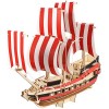 Alasum 1 Jeu Puzzle 3D Voile Maquette De Voilier Construire Un Bateau Nautique Puzzle Dassemblage 3D Kit De Construction De B