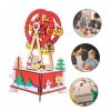 Toyvian 1 Pc Étiquette Volante De Décoration De Sapin De Noël Scie Sauteuse Décor pour Enfants Décor De Table Décor De Noël P