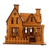 TOYANDONA 1 Pc Casse-tête Maison 3D Jouet De Puzzle De Noël Puzzles De Construction 3D Décoration Déglise De Noël Jouet De P