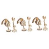 Toyvian 8 Pièces Casse-tête en Bois Puzzles pour Adultes Puzzles en Bois pour Adultes Jouet pour Animaux Diorama Puzzle en Bo