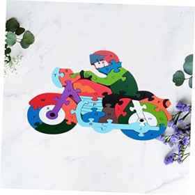 DIKACA Puzzle Bois Enfants Puzzle Dartisanat 3D Puzzle De Voiture Figurine 3D Statue 3D Modèle 3D Scie Sauteuse Puzzles pour 