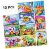 Toyvian 30 Pièces Jouets Pour Enfants Ensembles De Jeux Pour Enfants Collage Artisanat Mousse Bricolage Manuel Autocollants E