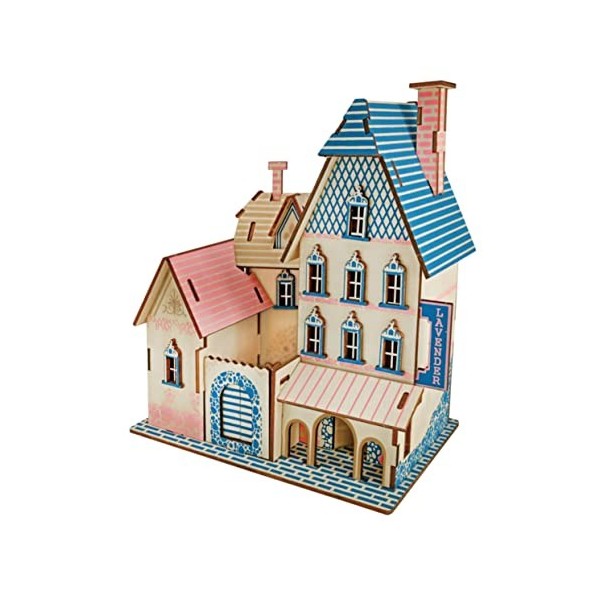 Totority Énigmes Scie Sauteuse Jouet Casse-tête 3D pour Les Enfants Puzzle 3D pour Enfants en Bois Bambou