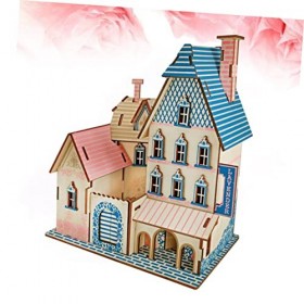 Totority Énigmes Scie Sauteuse Jouet Casse-tête 3D pour Les Enfants Puzzle 3D pour Enfants en Bois Bambou