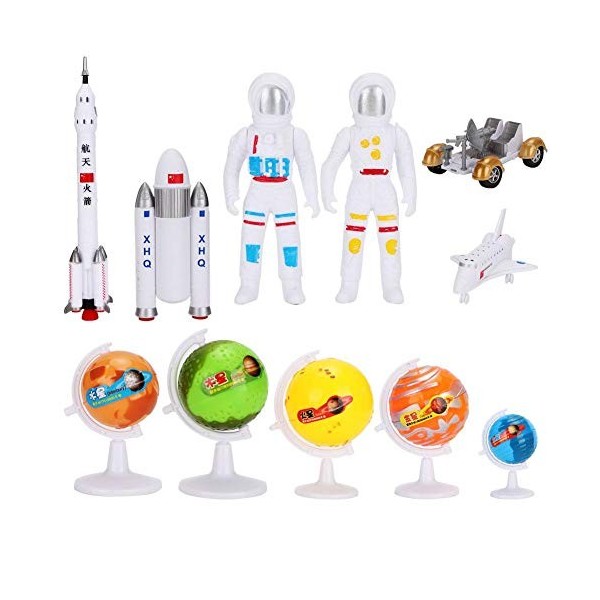 Jouets Sciences Astronomie Puzzle Modèle de Jouet Spatial en Plastique Modèle Dexploration de Lespace de Simulation Jouets 