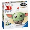 Ravensburger - Puzzle 3D Ball - Star Wars The Mandalorian Grogu - A partir de 6 Ans - 72 pièces numérotées à Assembler sans C