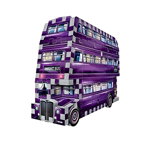 Wrebbit3D, Harry Potter: Mini Knight Bus 130pc , 3D Puzzle, Ages 12+