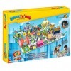 Eleven Force Puzzle 3D Superthings Kaboom City 2022 40 x 57 x 15 cm avec Effet Brillant dans lobscurité, 15532