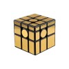 Cube miroir 3 x 3, miroir Speed Cube 3 x 3 x 3, édition argent et or, cube magique de vitesse 3D, puzzle ou puzzle qui défie 