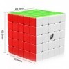 D-FantiX Cyclone Boys 5x5 Speed Cube Stickerless 5x5x5 Magic Cube 63.5mm Puzzle Jouets pour Enfants Adultes