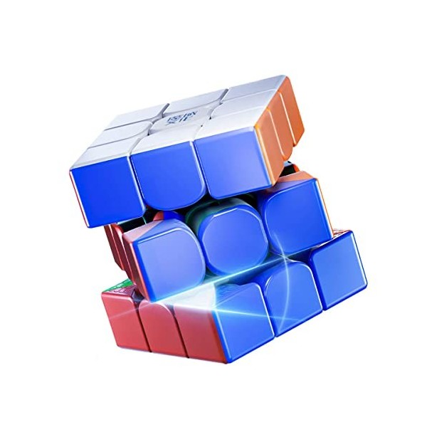 FunnyGoo MoYu Weilong WRM V9 3x3 Speed Magic Puzzle Cube weilong WR M v9 3x3x3 Cube Stickerless Mmagneti Version 