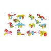 Toyvian 26 Pièces Énigmes Scie Sauteuse Casse-tête danimaux Puzzle danimaux Animal 3D Jouet