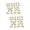 Toyvian 26 Pièces Énigmes Scie Sauteuse Casse-tête danimaux Puzzle danimaux Animal 3D Jouet