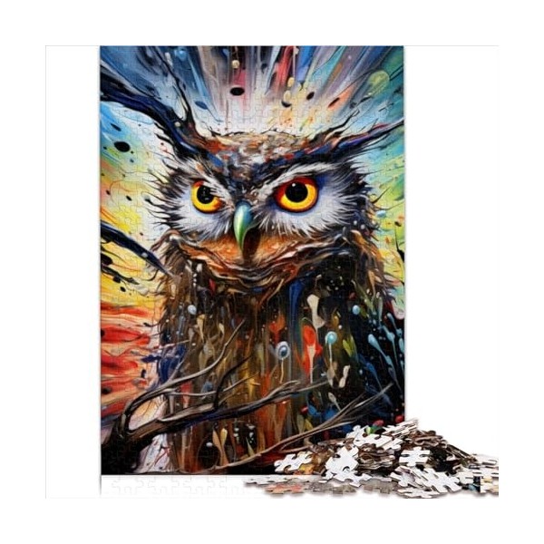 Puzzles pour Adultes Puzzles Animaux élan 500 pièces Puzzle en Bois pour Adultes Cadeaux Anti-Stress défi Difficile 500 pièce