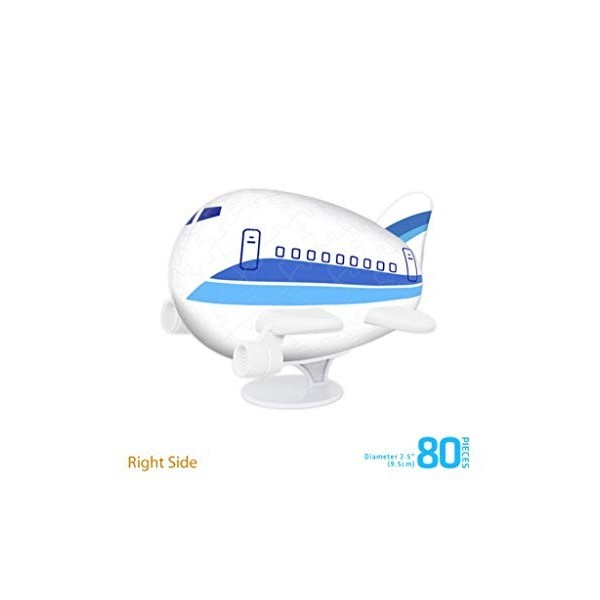 Puzzle 80 pièces - Puzzle 3D Avion - Sky Blue Airline