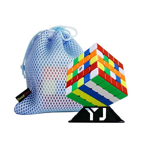 Oostifun OJIN Yongjun YJ Zhilong Mini 5x5 m Cube 5x5 Cube Smooth Puzzles Collection Mini Cube avec Un trépied Cube et Un Sac 