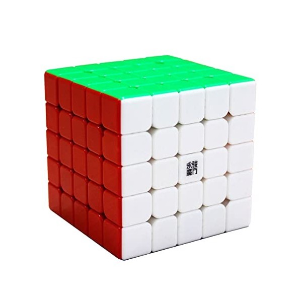 Oostifun OJIN Yongjun YJ Zhilong Mini 5x5 m Cube 5x5 Cube Smooth Puzzles Collection Mini Cube avec Un trépied Cube et Un Sac 