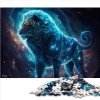 Puzzle Mythique Dragons de feu pour Enfants et Puzzle 500 pièces pour Adultes Puzzle en Bois pour Femmes et Hommes, Jeu éduca